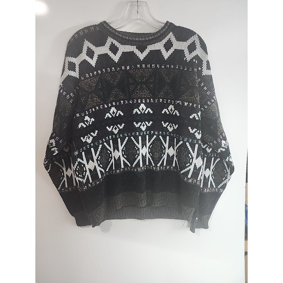 Michael Gerald Other - Vintage 80s 90s Michael Gerald Sweater Mens Medium Pullover Acrylic Geometric